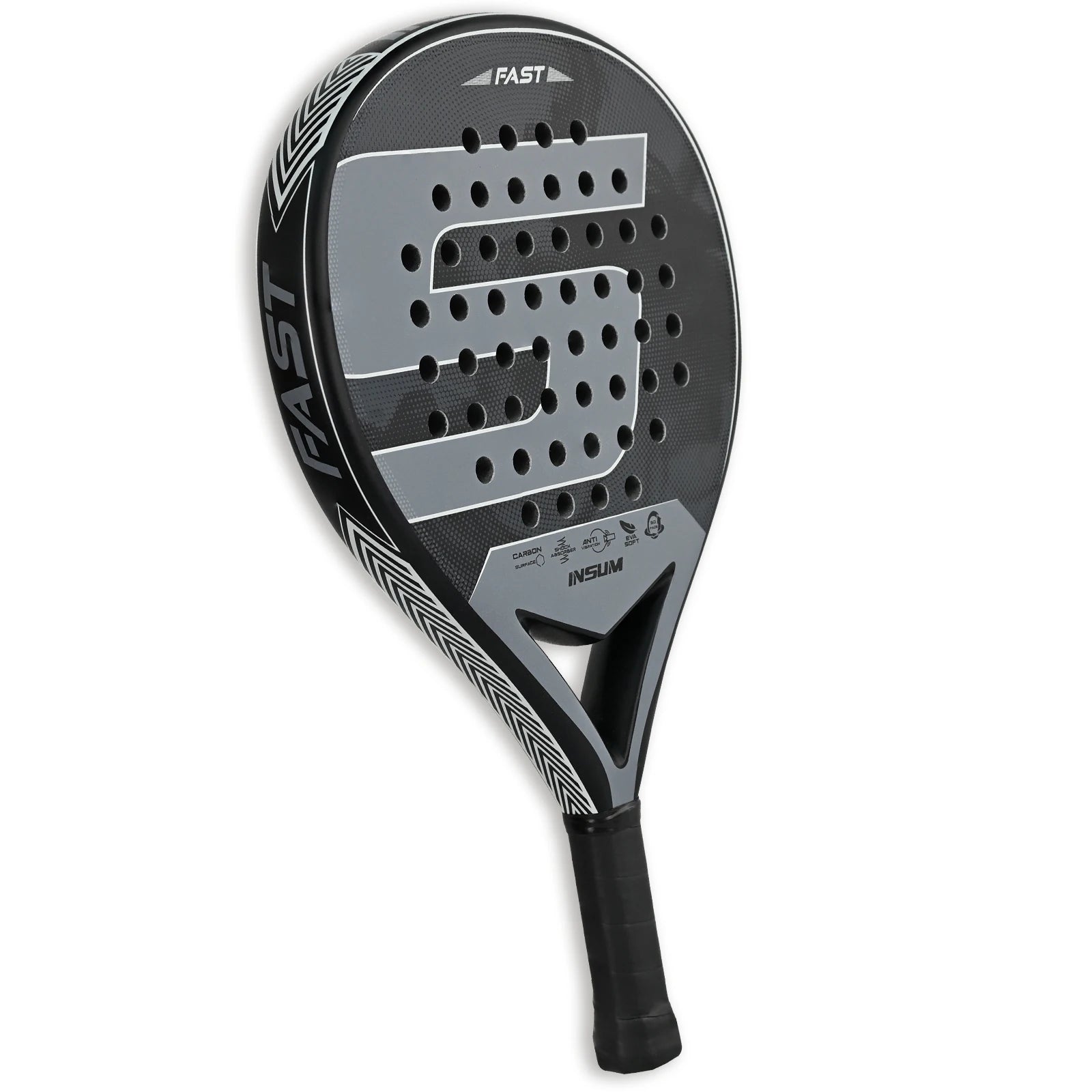 Raquette Padel Débutant Fibre Carbone & EVA