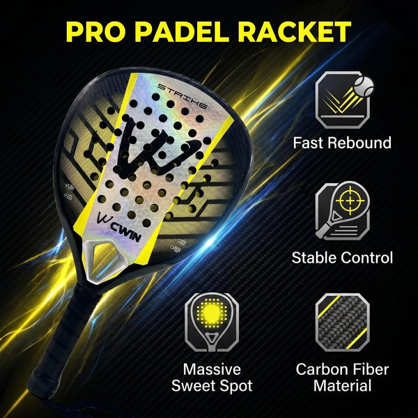 Raquette Padel Cwin Fibre Carbone Contrôle