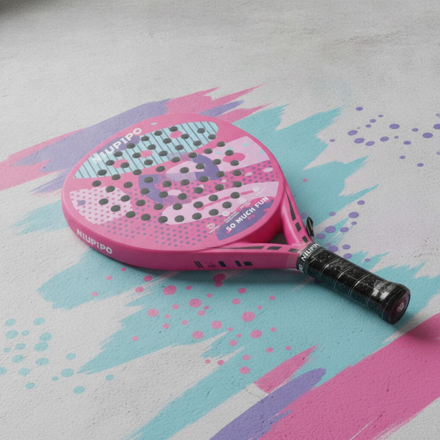 Raquette Padel Carbone NIUPIPO : Puissance et Confort