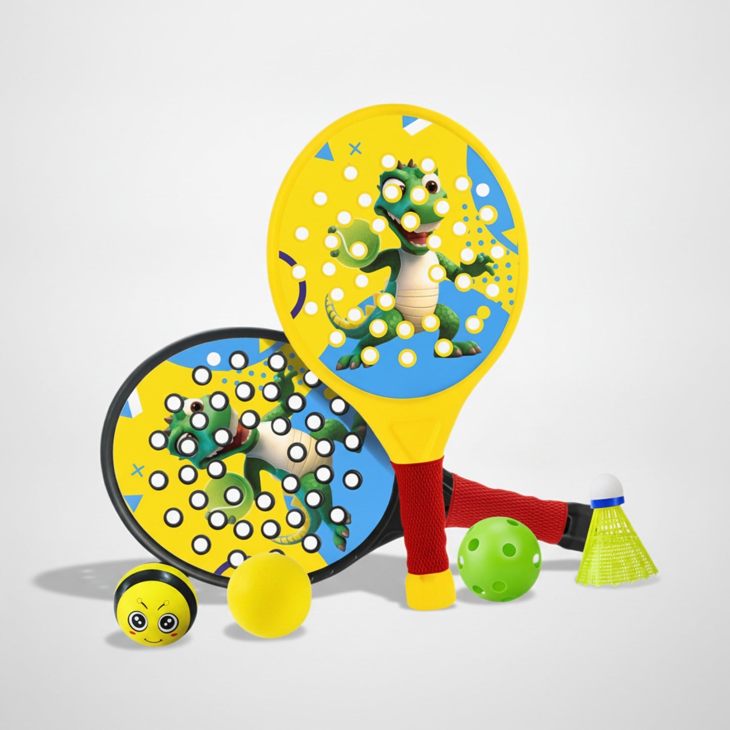Kit Raquettes Padel Enfants : Jeu & Confort