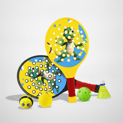 Kit Raquettes Padel Enfants : Jeu & Confort