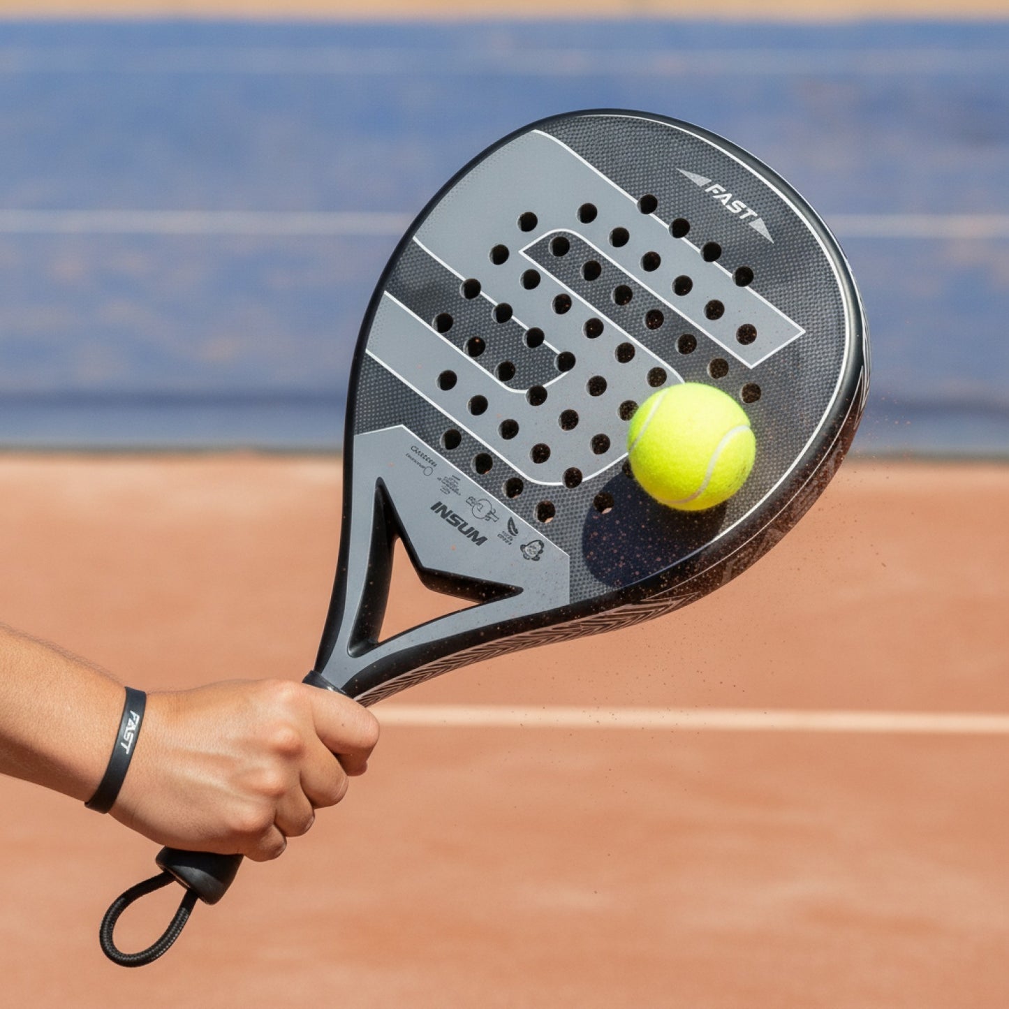 Raquette Padel Débutant Fibre Carbone & EVA