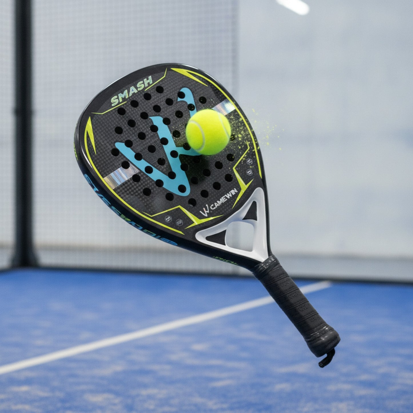 Raquette Padel Carbone 12K : Puissance & Confort