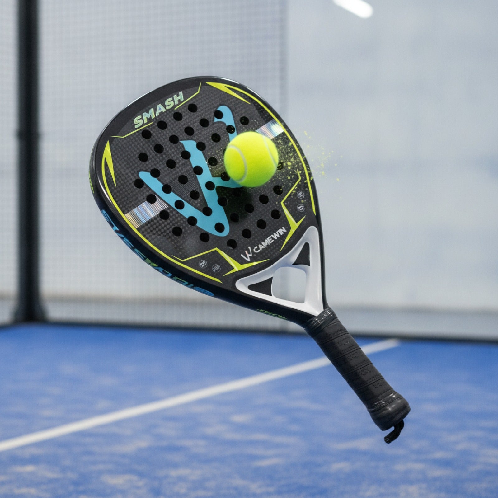 Raquette Padel Carbone 12K : Puissance & Confort