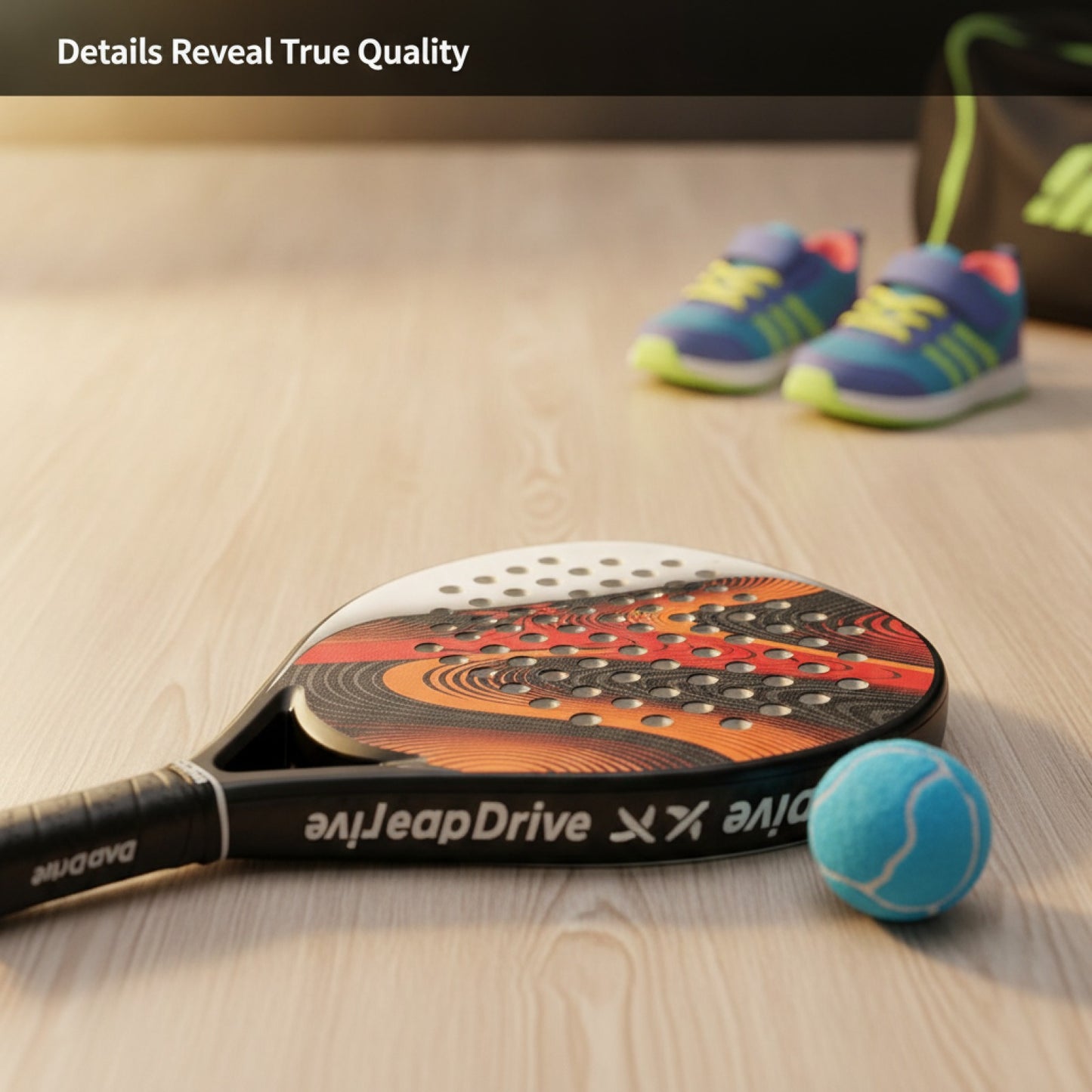 Raquette Padel Junior : Légère & Protectrice