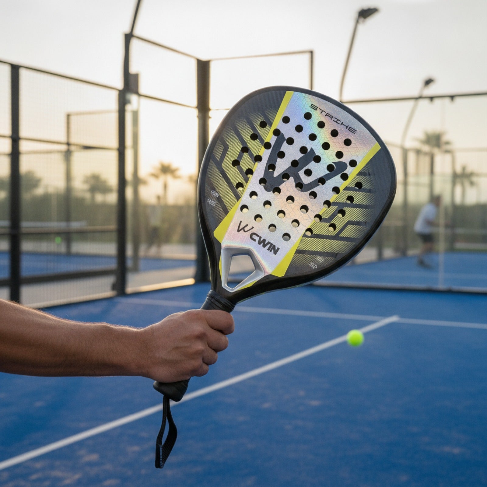 Raquette Padel Cwin Fibre Carbone Contrôle