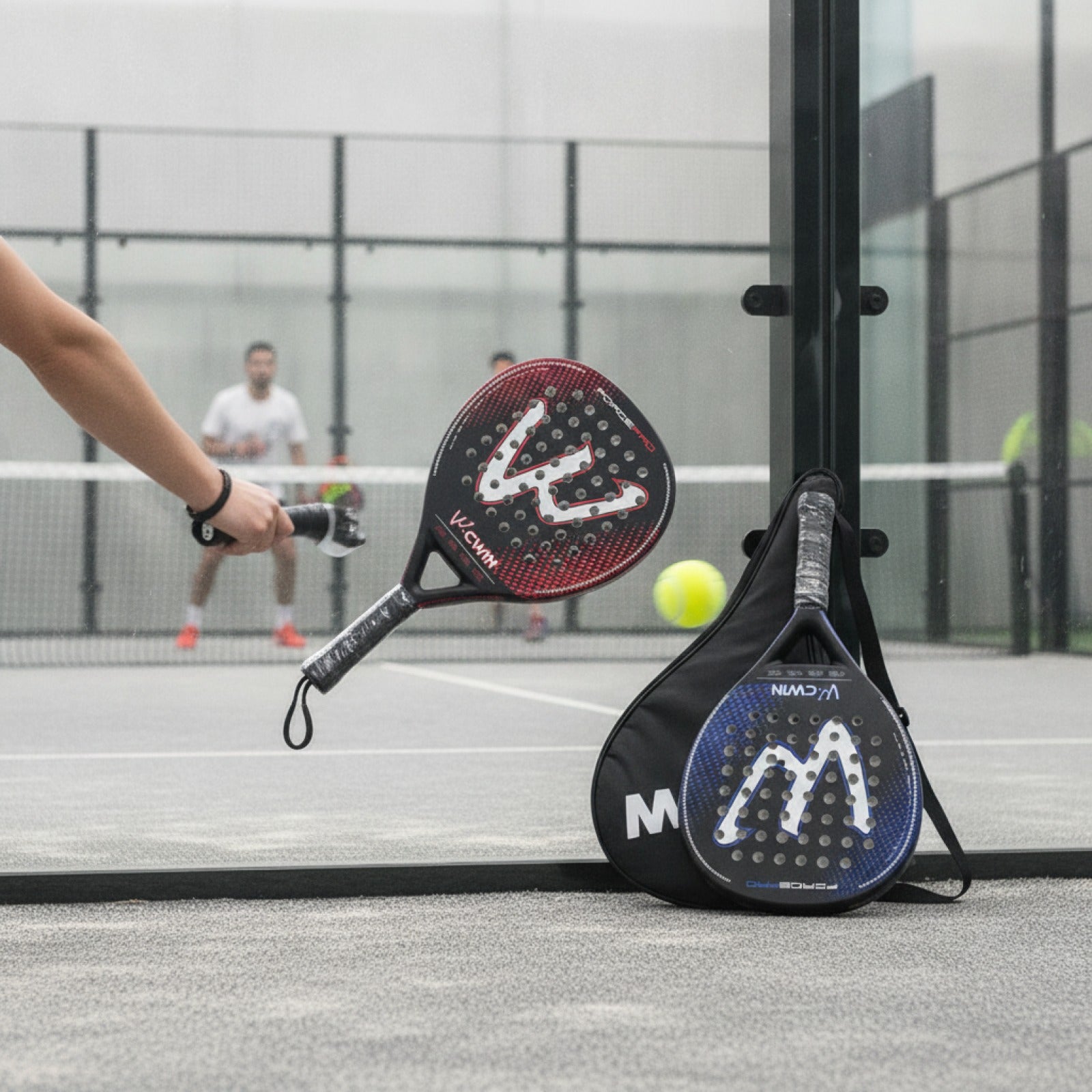 Raquette Padel Carbone/Verre : Puissance & Confort