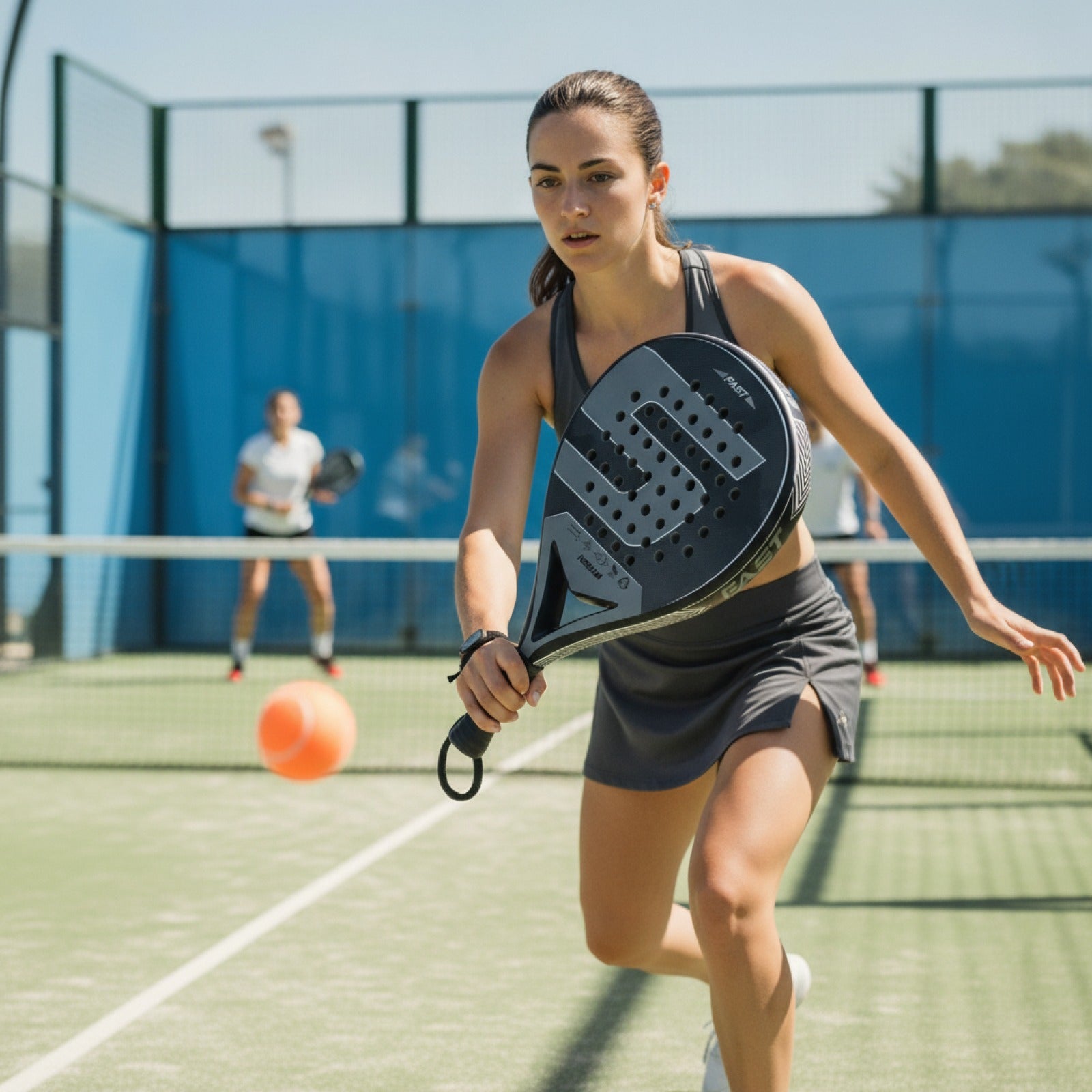 Raquette Padel Débutant Fibre Carbone & EVA