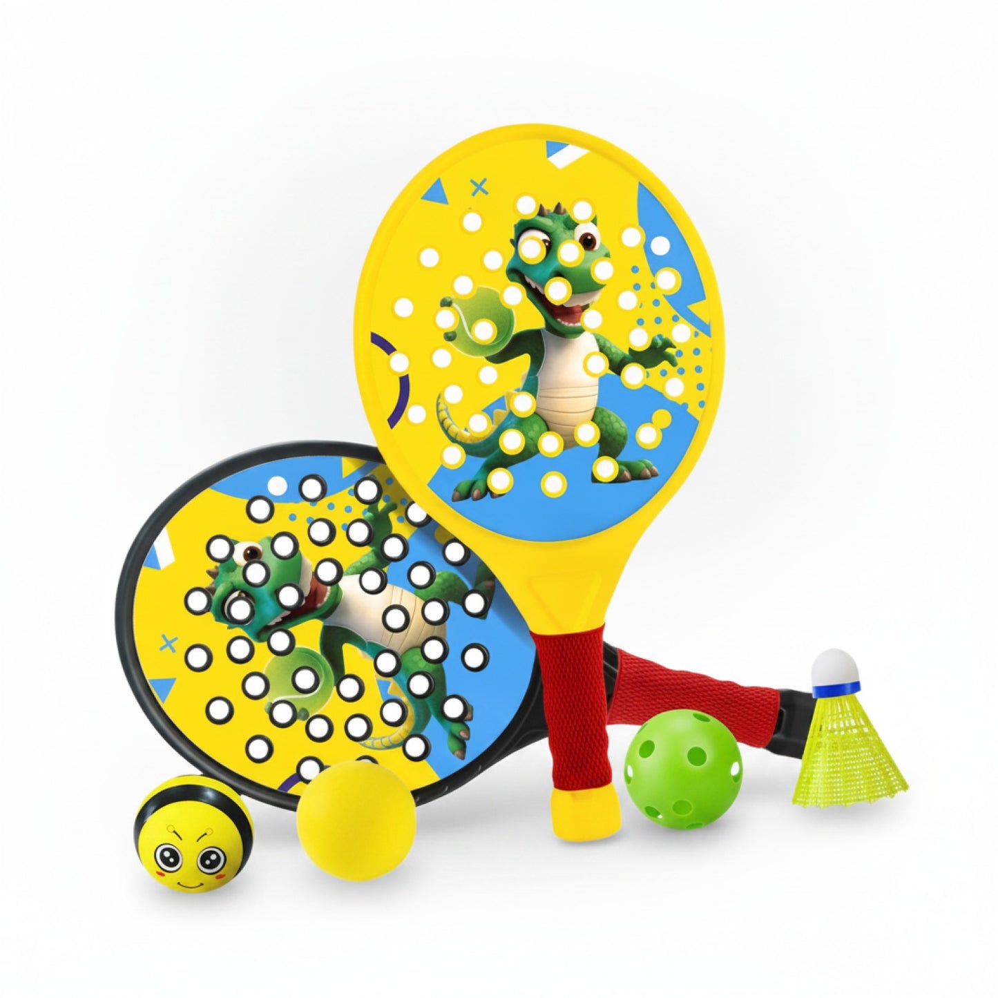 Kit Raquettes Padel Enfants : Jeu & Confort
