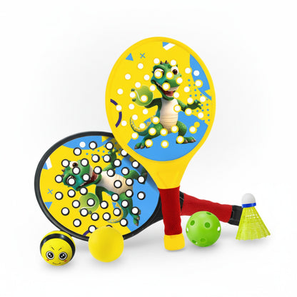Kit Raquettes Padel Enfants : Jeu & Confort