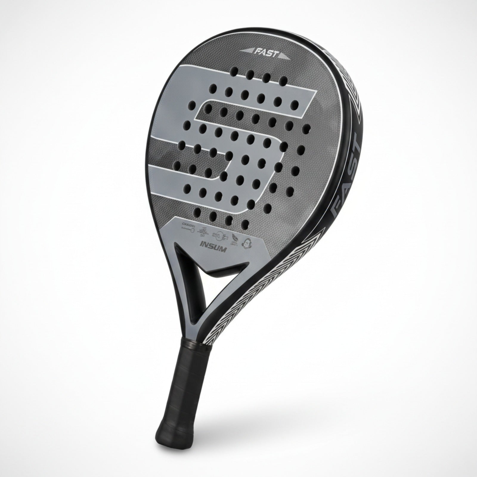 Raquette Padel Débutant Fibre Carbone & EVA